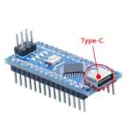 Arduino Nano ATmega328PB-U Driver CH340C 5V 16MHz Type-C