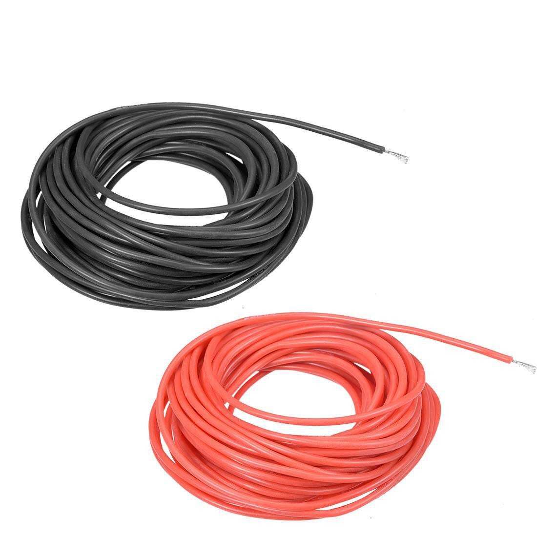 Flexible Tinned Copper Silicone Wire AWG-22 (1M) | Makers Electronics
