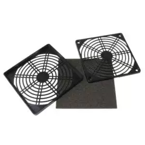 Plastic Fan Guard with Filter for 14x14cm Fan - Image 5