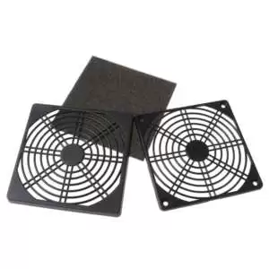 Plastic Fan Guard with Filter for 14x14cm Fan - Image 6