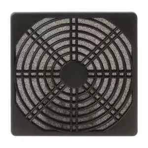 Plastic Fan Guard with Filter for 14x14cm Fan - Image 2