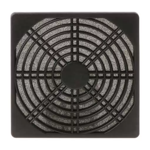 Plastic Fan Guard with Filter for 14x14cm Fan - Image 2