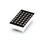 LED Dot Matrix Display 5x7, 3mm Yellow