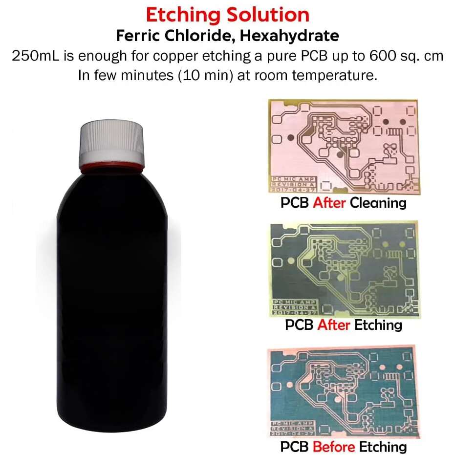 Etching Solution Acid Ferric Chloride 250mL - Image 2