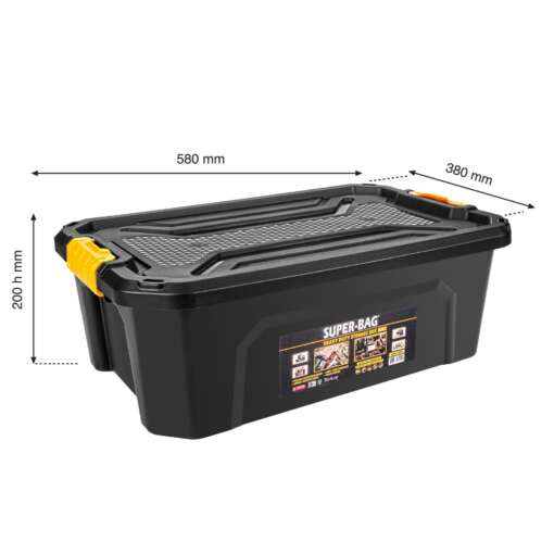 Heavy Duty Storage Box 30L ASR-4036 - Image 3