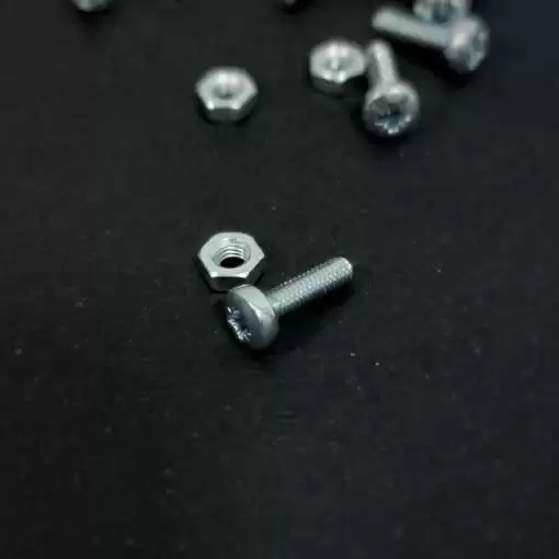 Screw M3mm*1cm + Nuts (10Pcs) - Image 2