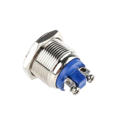 Metal Momentary Push Switch On/Off Waterproof 19mm - Image 2