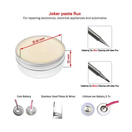 Joker Soldering Paste Flux For Multi-Purpose 65g - Image 2
