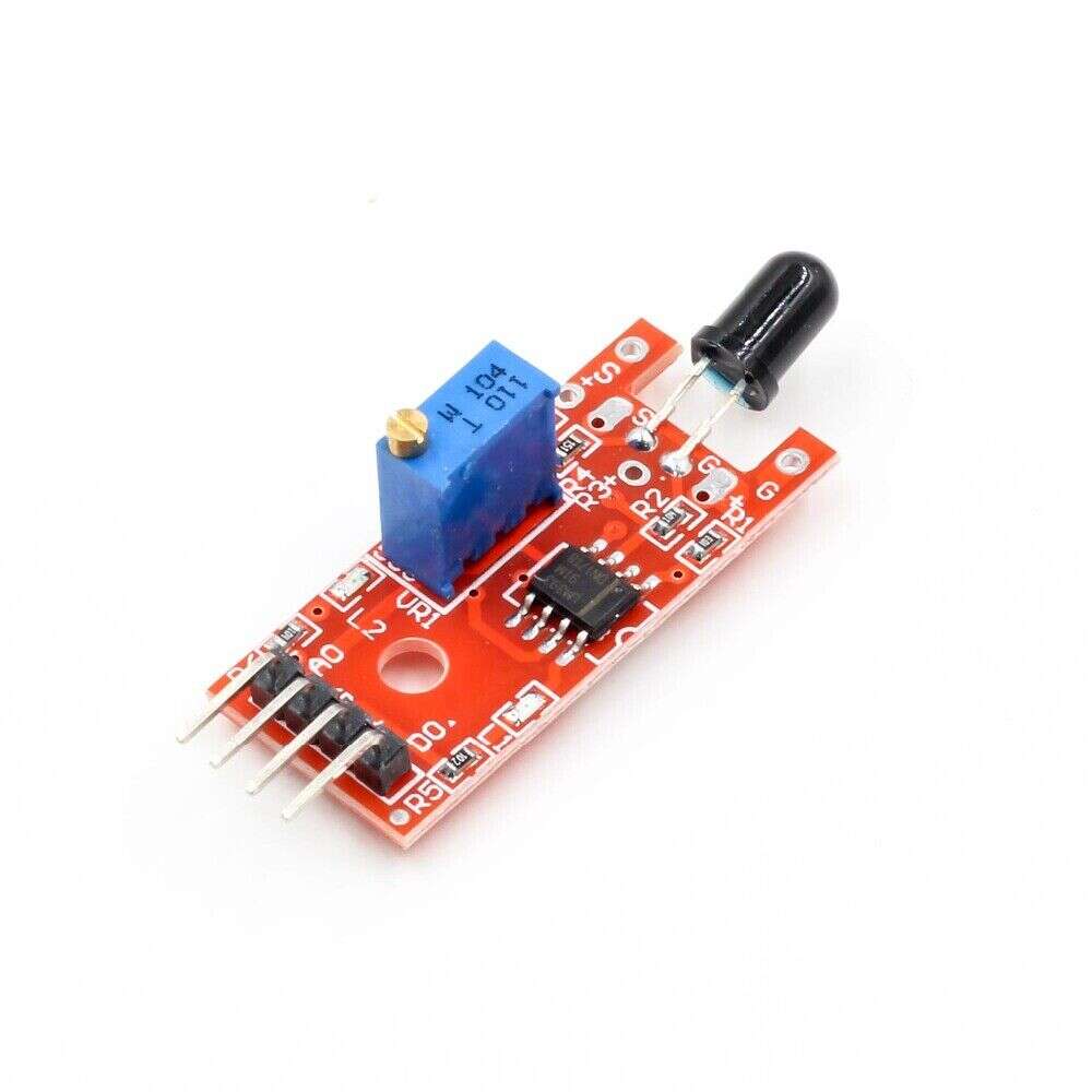 Flame Sensor Module 4 Pin Makers Electronics
