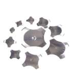 Cross Shape Metal Dome Reset Momentary Switch 5 Pcs