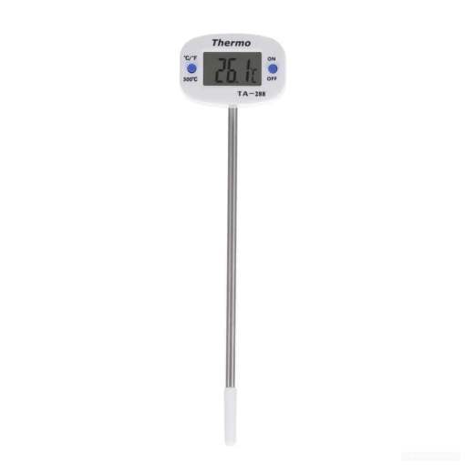 TA288 LCD Digital Thermometer - Stainless Steel Probe - Image 3