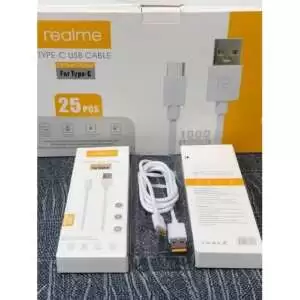 Realme Type-C USB to USB Charger Cable 1M - Image 5
