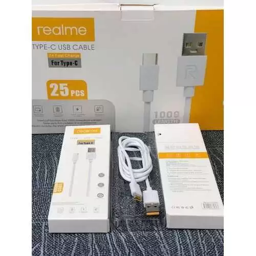 Realme Type-C USB to USB Charger Cable 1M - Image 5
