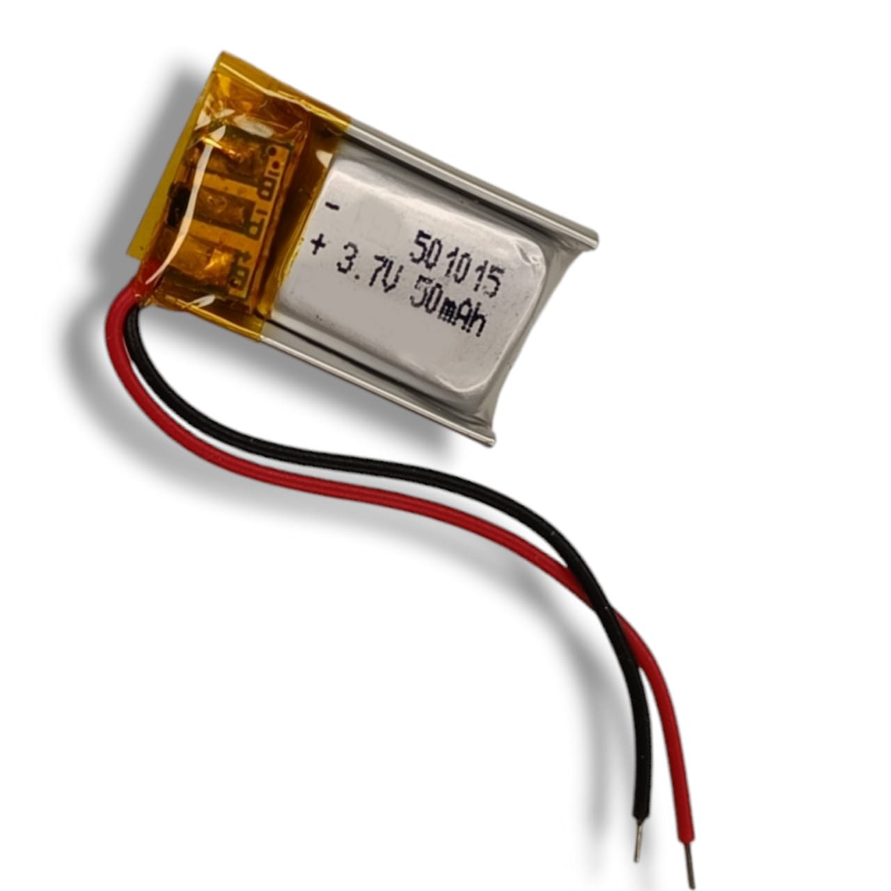 Rechargeable 501015 LIPO Battery Cell 50mAh Wire Solder
