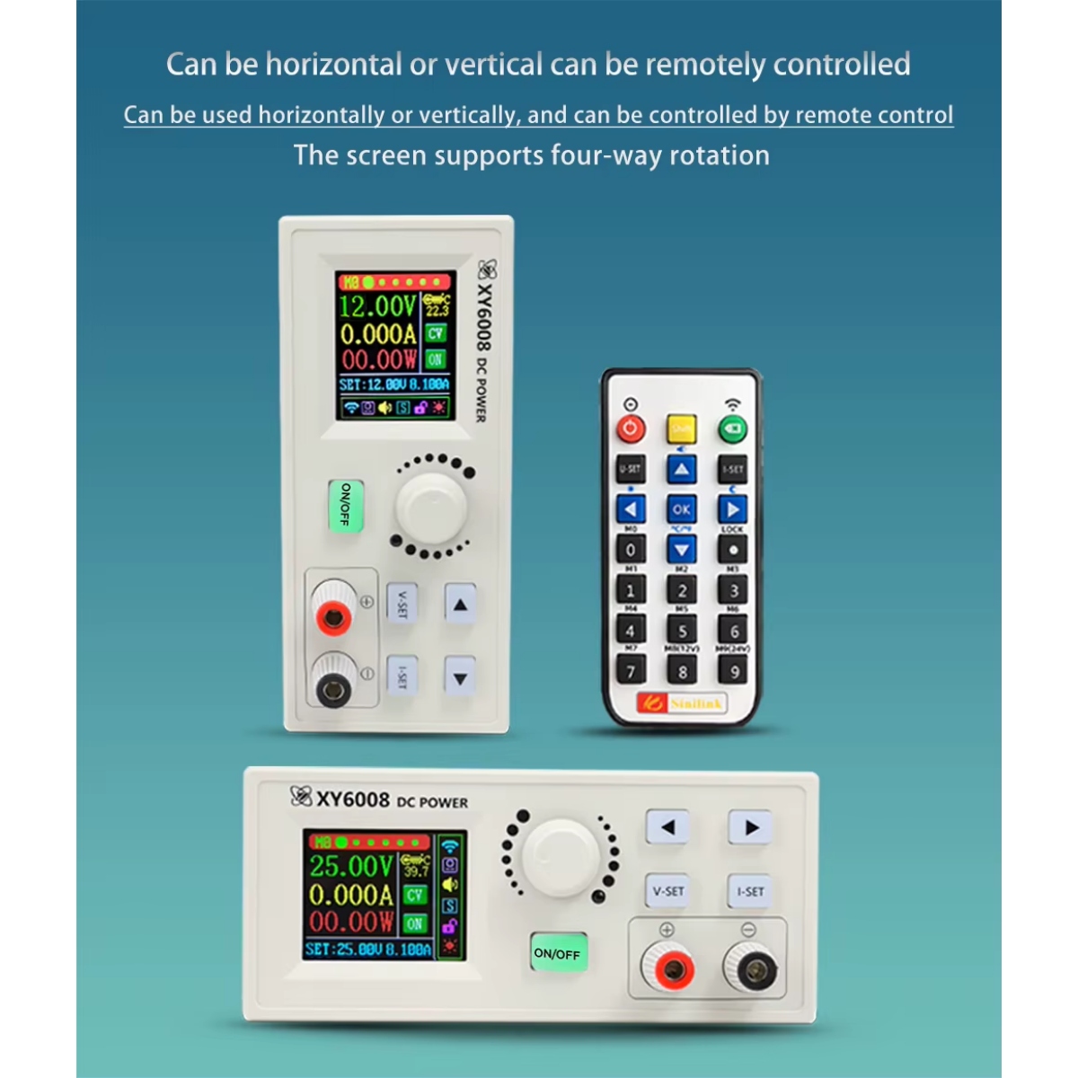 XY6008W Wireless Adjustable DC Power Converter 0∼60V 8A 480W - Image 10