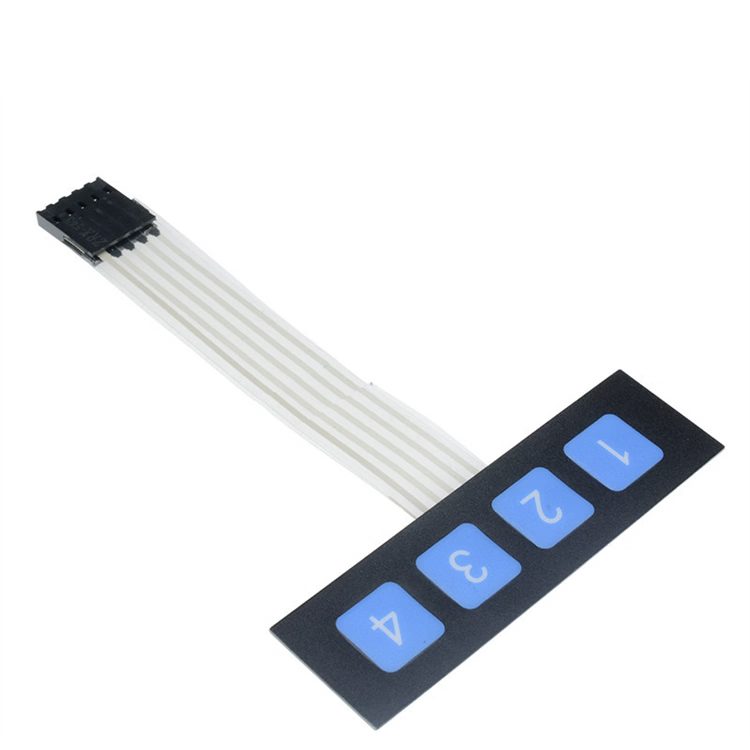 Keypad 1x4 Self-Adhesive 4 key - Image 3