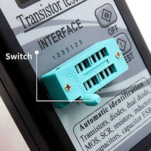 Multi-Purpose Transistor Tester 128*160 Diode Thyristor Capacitance Resistor Inductance MOSFET ESR LCR Meter - Image 5