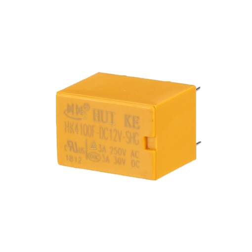 thumbnail image 2 of 10pcs HK4100F Power Relays - DC 3V/5V/12V/24V 3A 6-Pin Mini Relays For Electrical Projects 2 of 14
