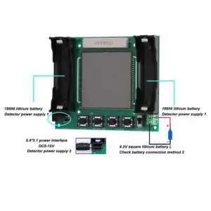 XH-M239 18650 Battery Capacity Tester with LCD Display - Image 6