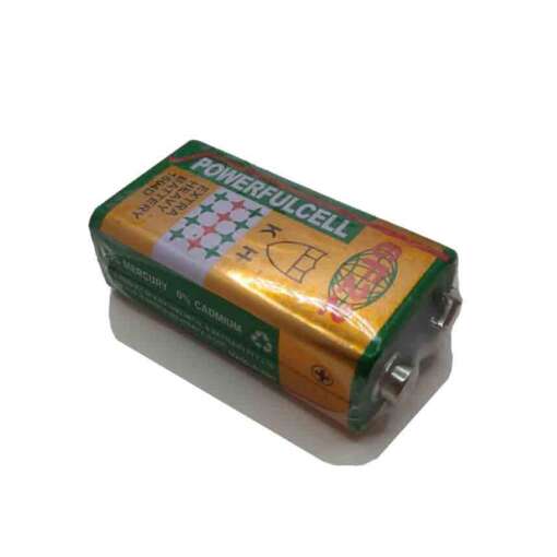 POWERFULCELL Battery 9V 6F22