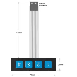 Keypad 1×4 - Image 4