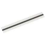 Breakaway Male Header 2.54mm : 1×40-Pin, Straight, Double-Sided 15mm