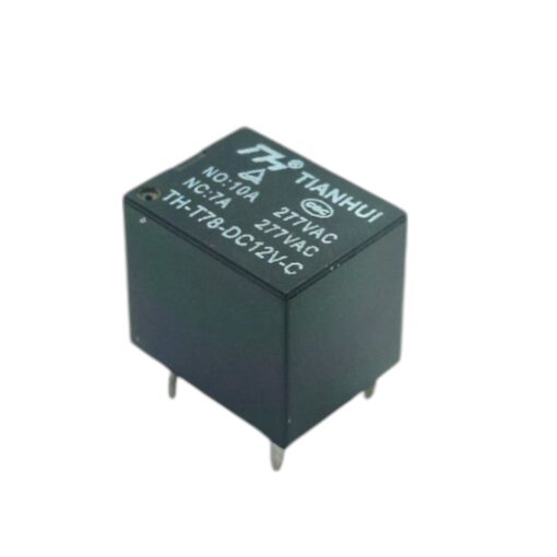 Power Relay T78L-DC12V-C SPDT (1 Form C) 12VDC Coil 10A Through Hole 5 Pin