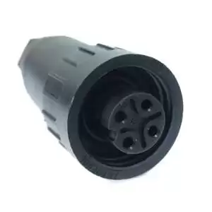 Amphenol Wire Connctor T3109 000 Female 4P Solder Termination - Image 2