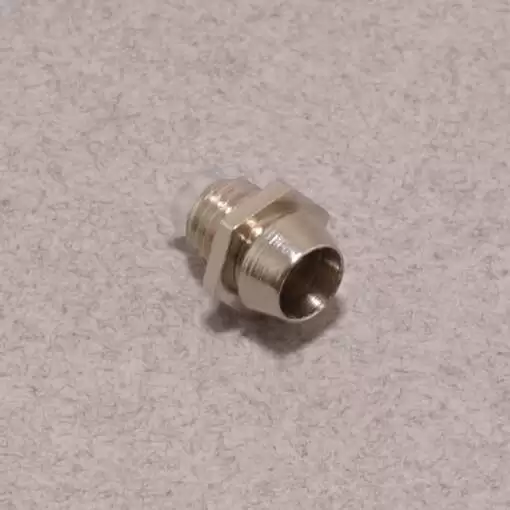 LED Holder 3mm Chromed Metal Narrow Bevel (5 Pcs) - Image 4