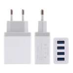USB Wall Charger Adapter 4-Ports 5V 5.1A