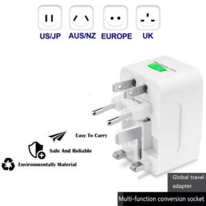 Universal Travel Adaptor AC Power Socket Plug Converter All US UK AU Europe - Image 3