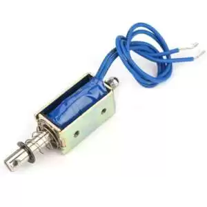 Push Type Linear Solenoid JF-0530B 24V 300mA 10mm 5N - Image 3