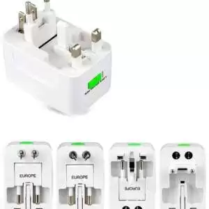 Universal Travel Adaptor AC Power Socket Plug Converter All US UK AU Europe - Image 2