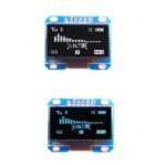 OLED Display SPI 6 Pin 1.3″ 128x64 - Unsoldered