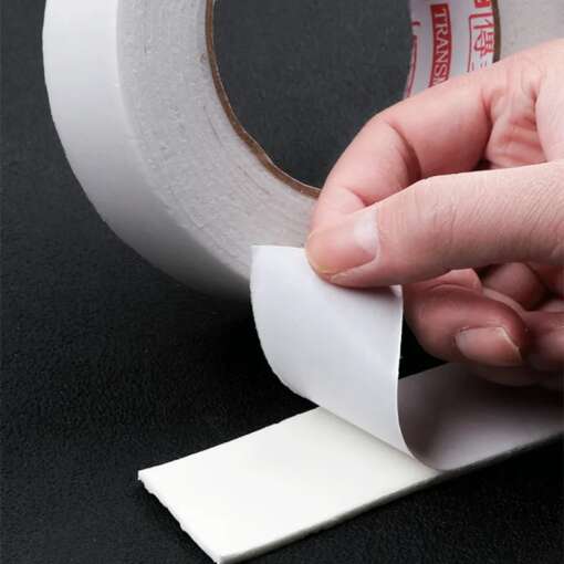 Rubber Tape Double Face White 20mm - Image 5