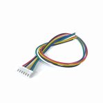 Data Cable JST 6 Pin 2.54mm 24AWG 25cm One Side Terminal