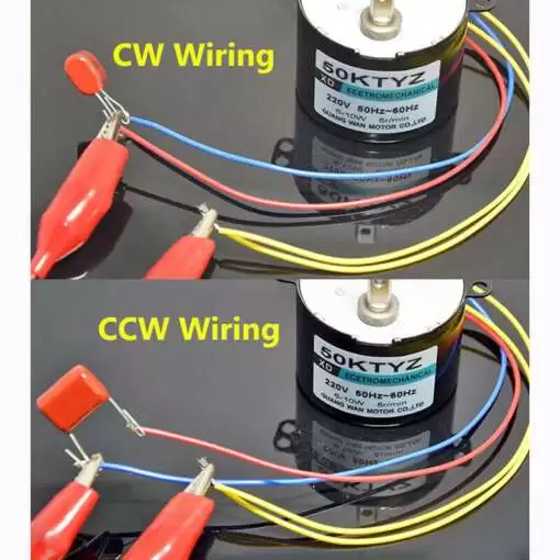 XD50KTYZ-B AC Synchronous Motor 10rpm 220V 8kg.cm - Image 4