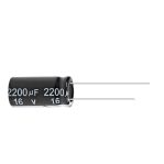 SAMWHA Aluminum Electrolytic Capacitor 2200uF 16V 12.6X21mm Made in South Korea