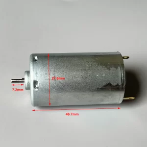 RP390-ST-24100 DC Motor 12V to 24V 9426RPM with D-Shaft - Image 5