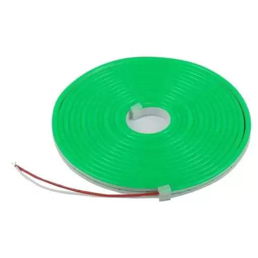 Neon Flexible LED Strip Light 5M (Green) 12VDC - Image 2