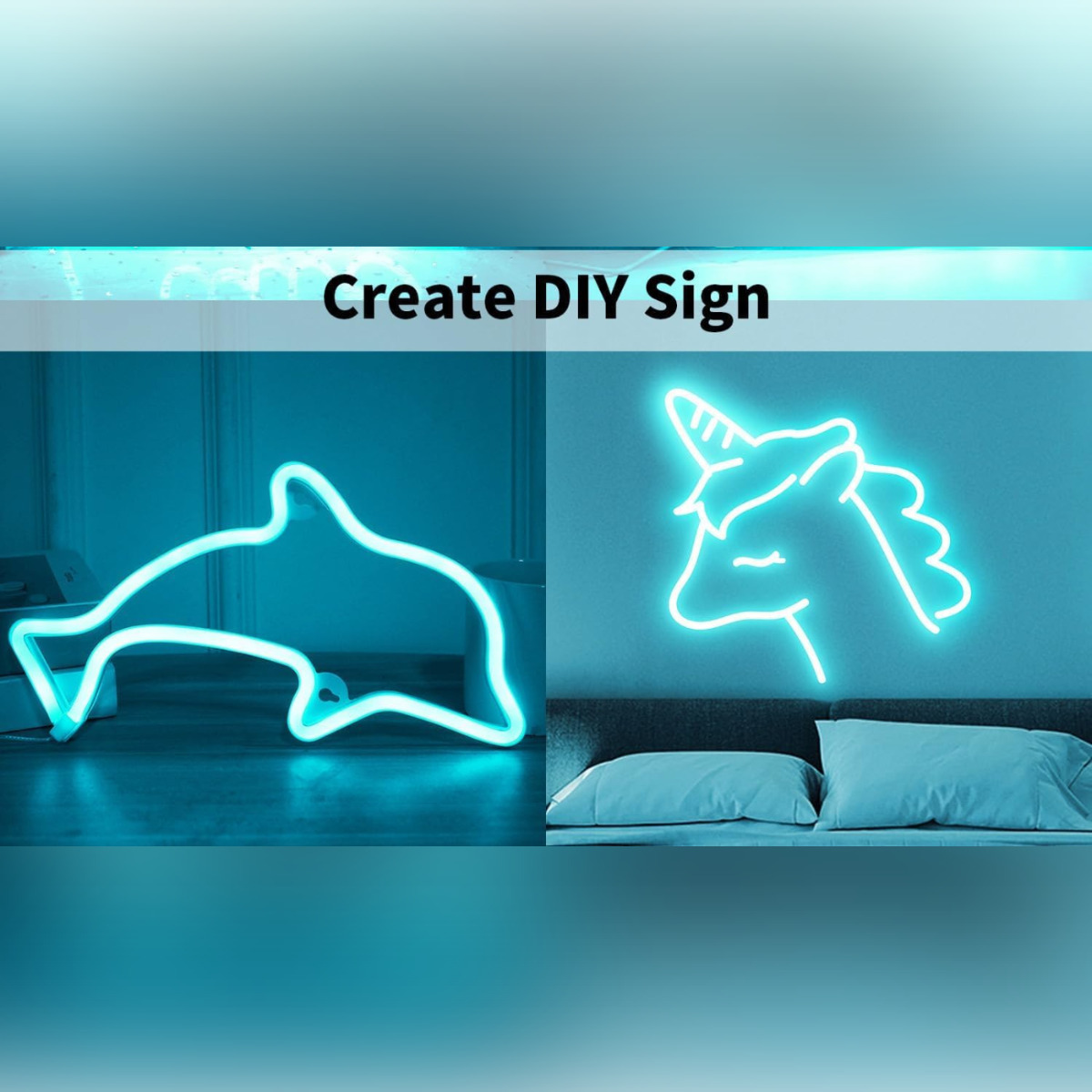 Neon Flexible LED Strip Light 5M (Ice Blue) 12VDC - Image 3