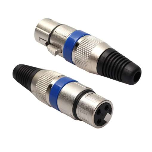 XLR Cable Connector Pair (Male-Female) 3 Pin for Wire - Image 5