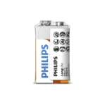 PHILIPS Battery 6F22L1F/97 9V (PVC Shrink)