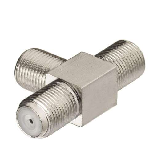 Coaxial Connector Adapter T-Shape 3 Way Female - Image 4