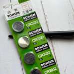 DOMSEM Coin Cell Battery CR2032 3V Lithium