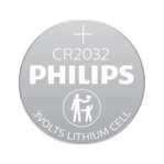 PHILIPS Coin Cell CR2032 Lithium Battery 3V