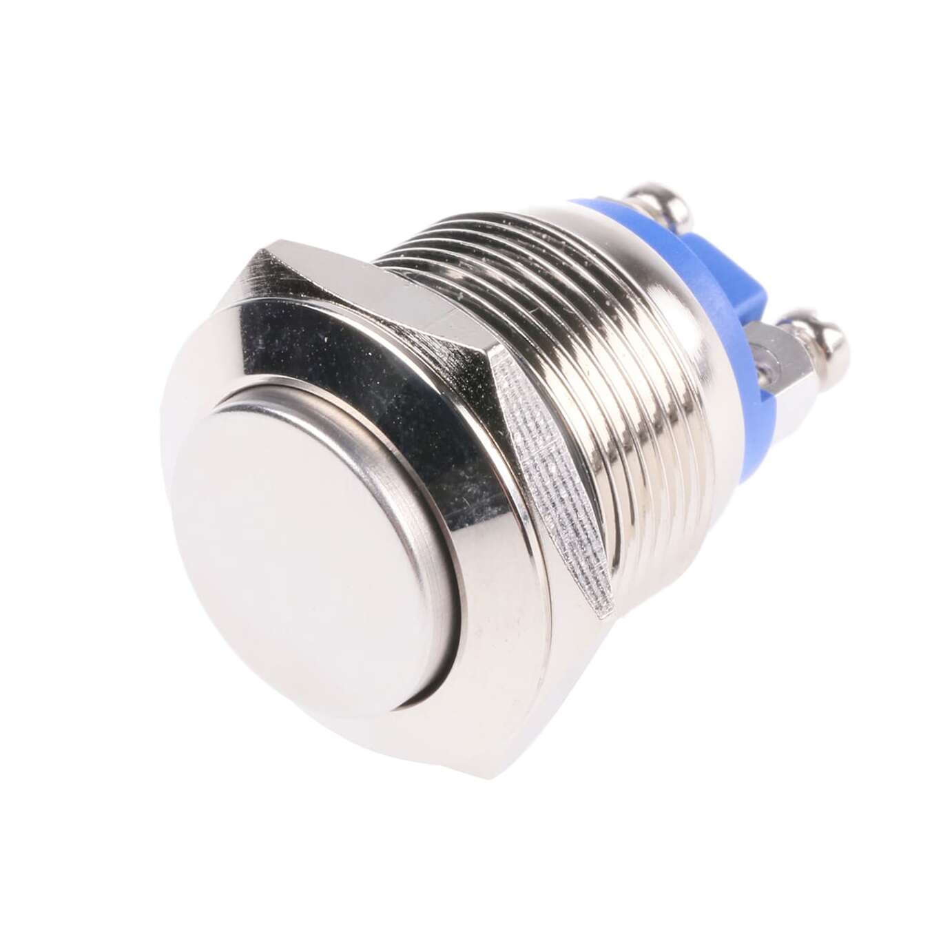 Metal Momentary Push Switch On/Off Waterproof 19mm (High Head) | Makers ...