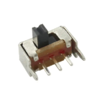 SK12D07VG3 Slide Switch Right-Angle SPDT 50V 0.5A Plugin for PCB
