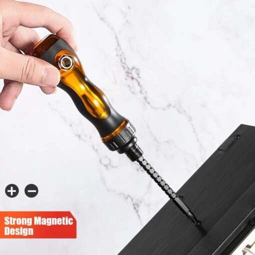 Double Ended Screwdriver Retractable Adjustable Ratchet - Image 4