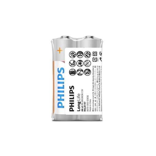 PHILIPS Battery R6L2F/97 1.5V AA (2Pcs)